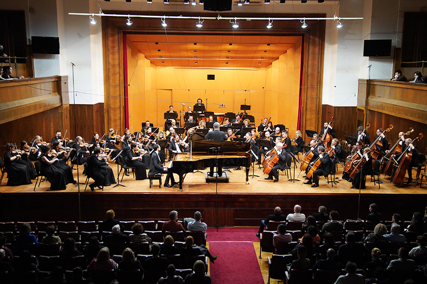 RTS Symphony Orchestra, Ivan Bašić and maestro Srba Dinić, Kolarac Endowment, February 19, 2022.