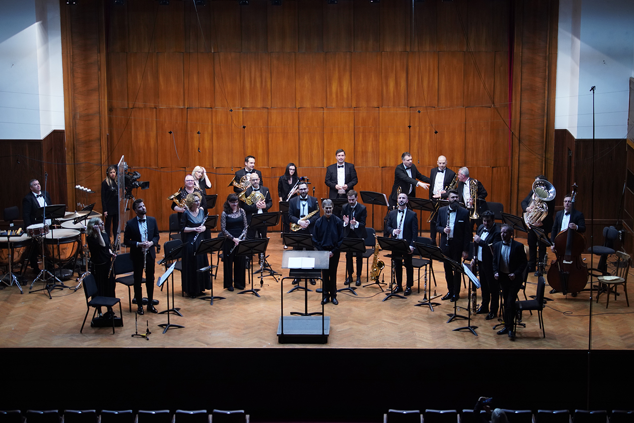 Wind ensemble of RTS Symphony Orchestra and Walter David, Kolarac endowment, 21.4.2022.