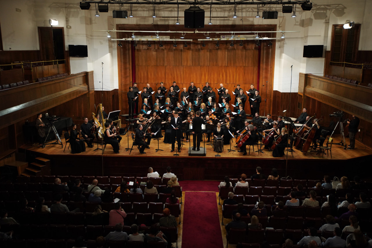 RTS Choir and Symphony Orchestra with maestro Tomislav Facini, June 11, 2022, Kolarac Endowment