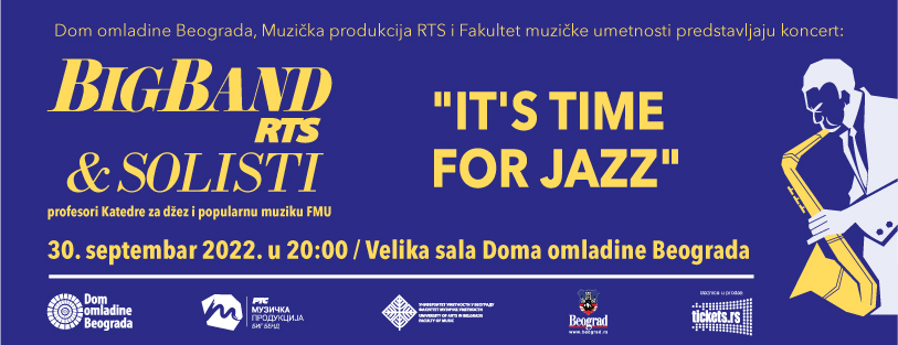 RTS BIG BAND AND JAZZ DEPARTMENT OF FMU „IT’S TIME FOR JAZZ“