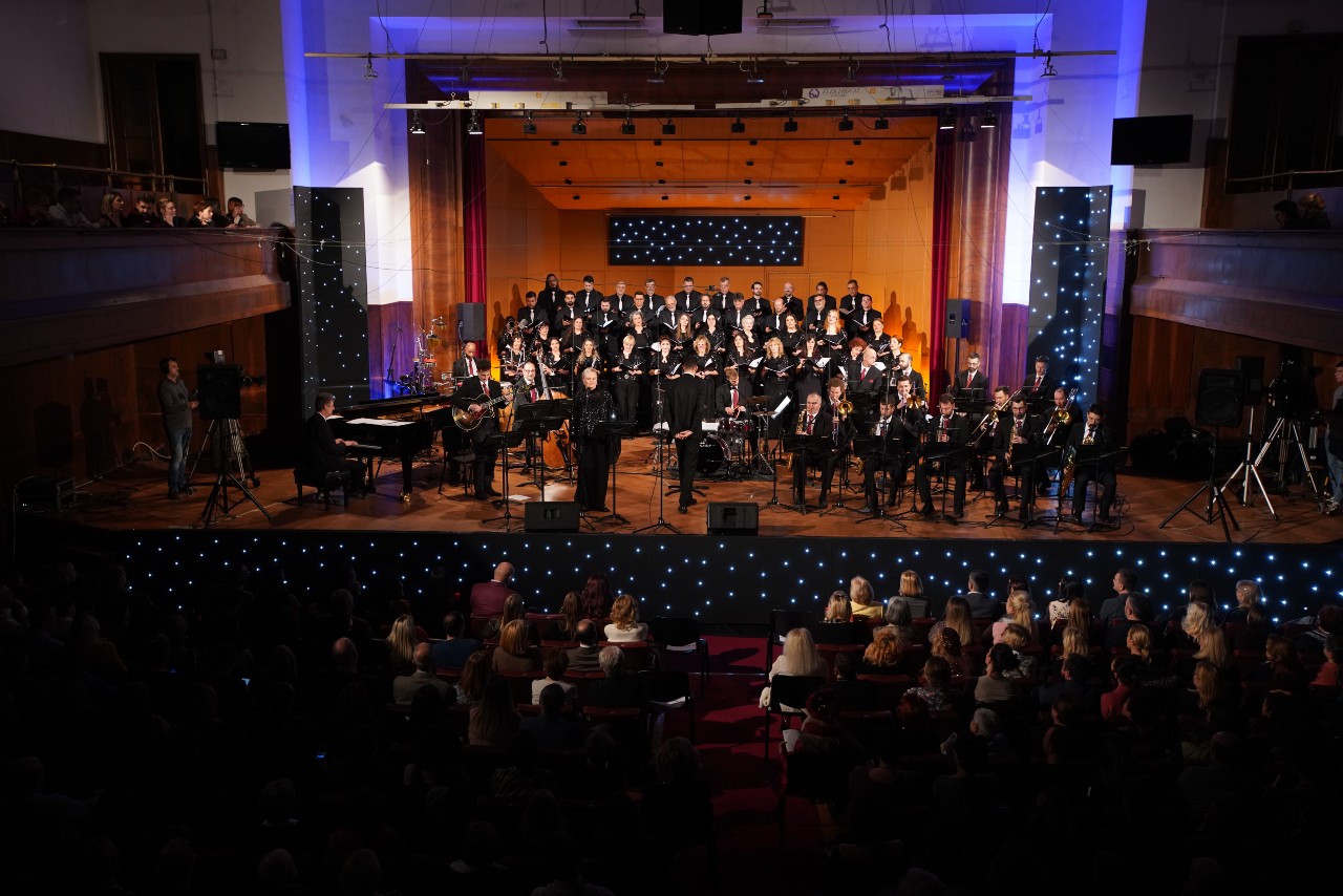 New Year's concert of the Big Band and RTS Choir, Kolarac, 28.12.2022.