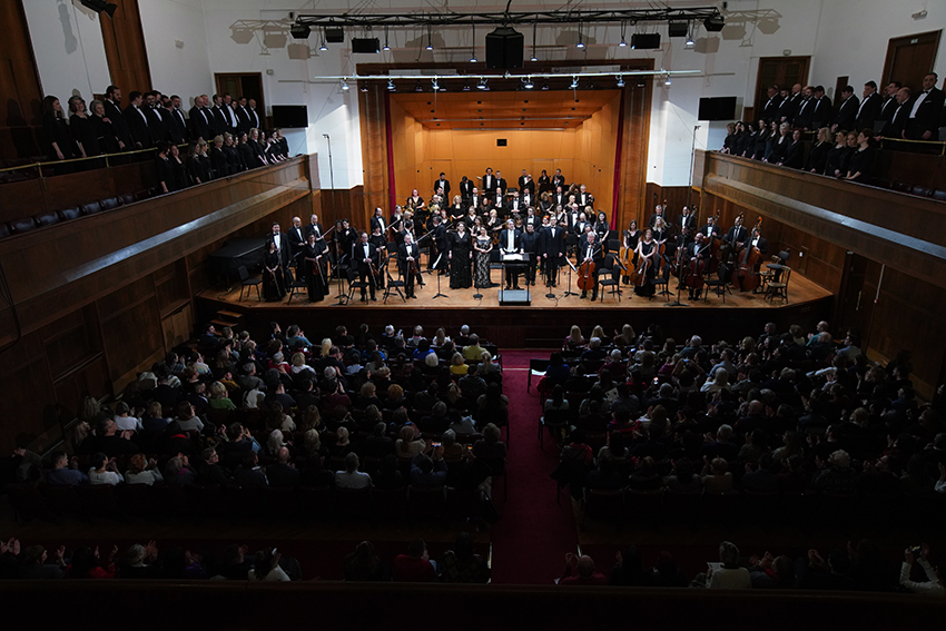 Symphony Orchestra and RTS Choir, maestro Srba Dinić, Kolarce endowment, 04.02.2023.