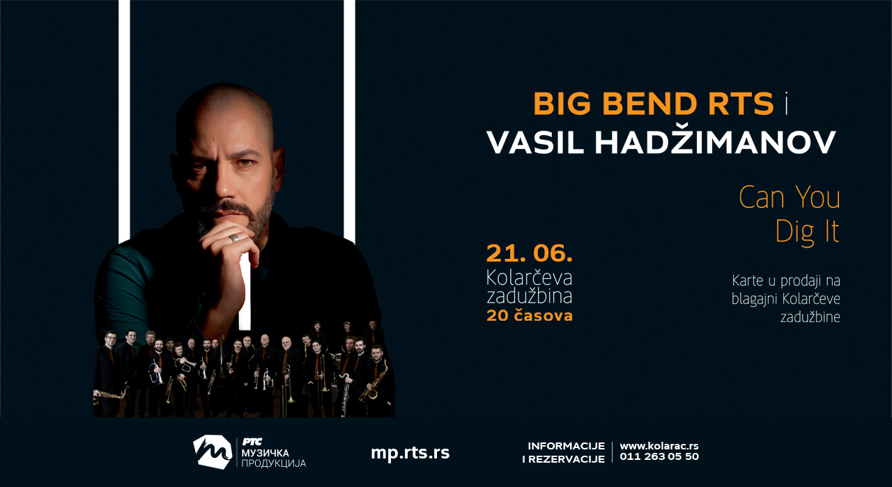 Vasil Hadžimanov i Big Bend RTS za Svetski dan muzike