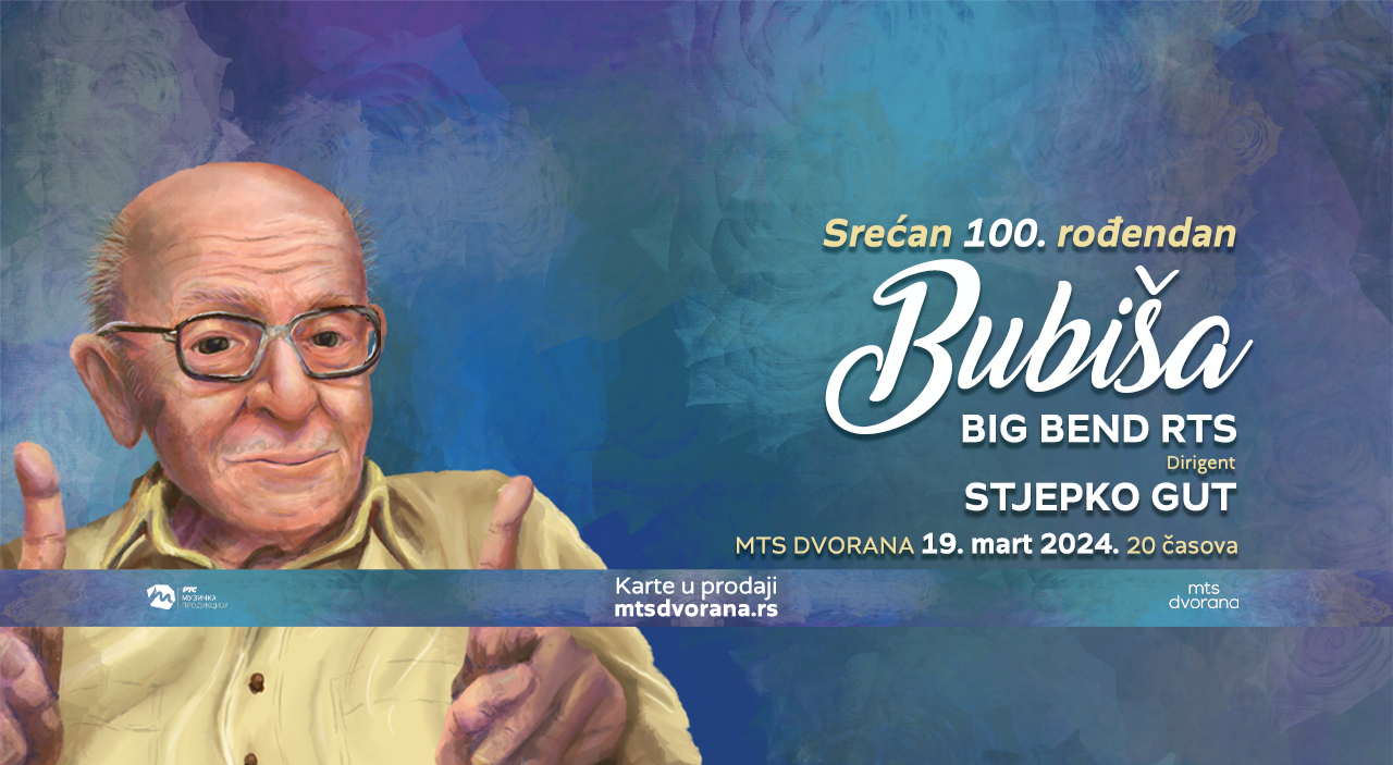 Happy 100th birthday Bubiša – RTS Big Band