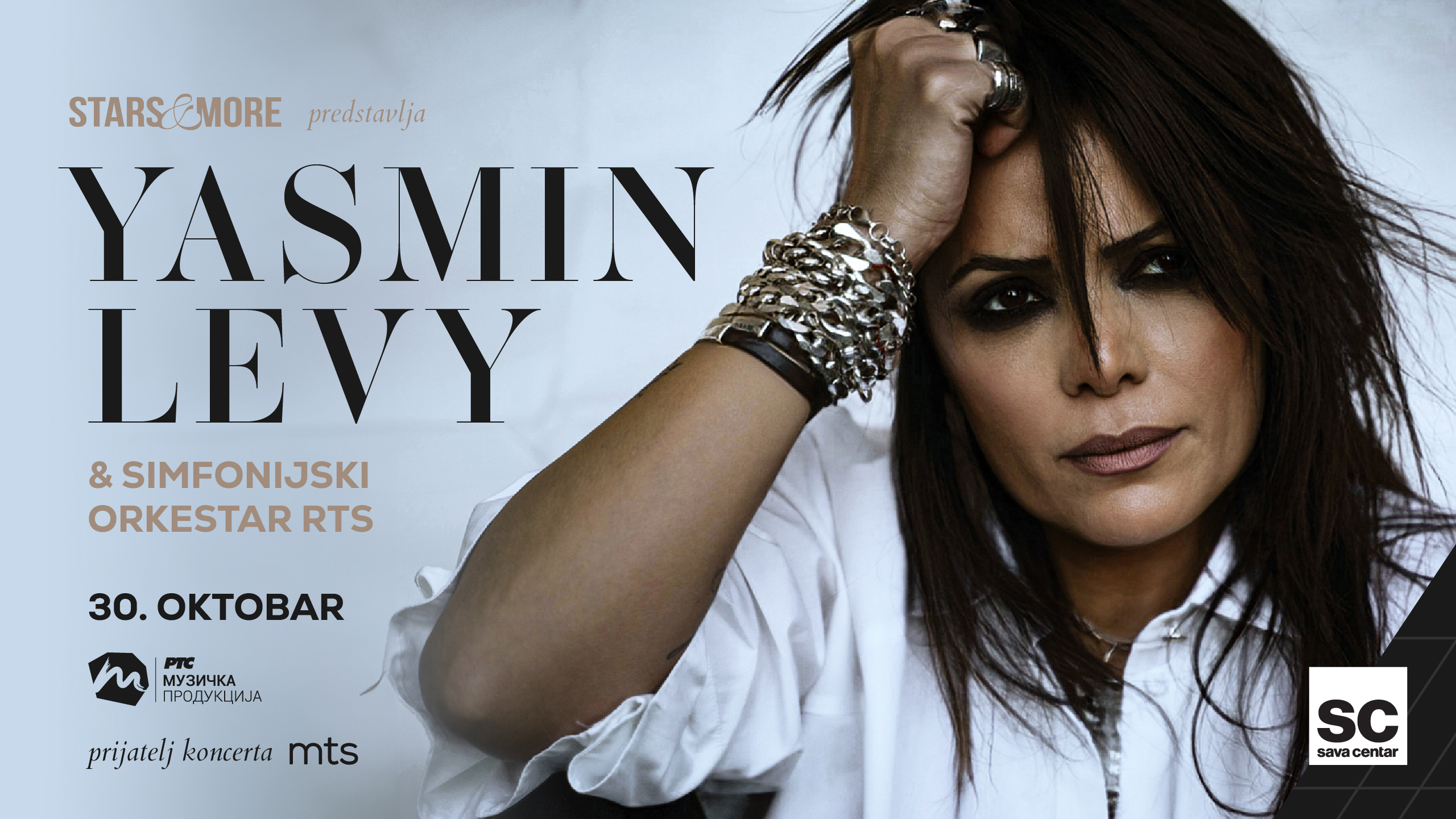 Yasmin Levy and the RTS Symphony Orchestra on October 30 in the Sava Center